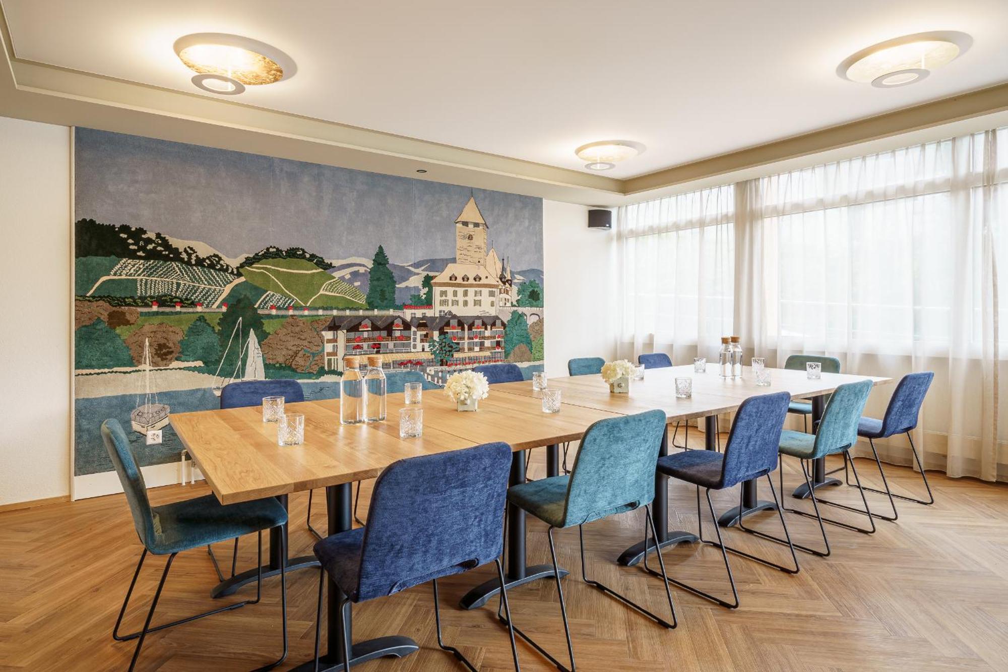 Hotel-Restaurant Seegarten-Marina Spiez Exteriér fotografie
