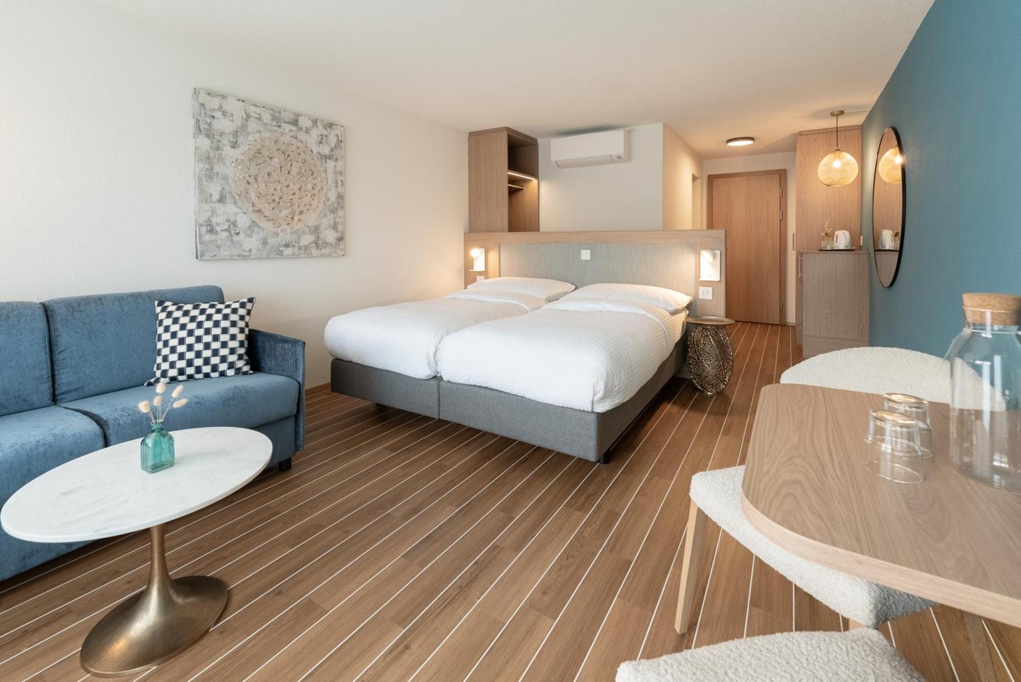 Hotel-Restaurant Seegarten-Marina Spiez Exteriér fotografie