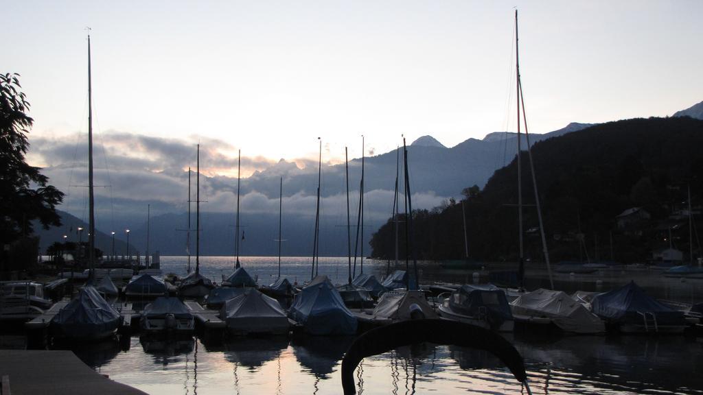 Hotel-Restaurant Seegarten-Marina Spiez Exteriér fotografie